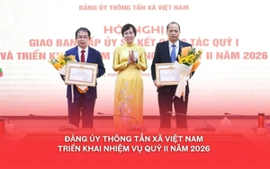 Đảng ủy Thông tấn xã Việt Nam triển khai nhiệm vụ quý II năm 2026