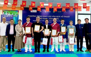 TP.HCM: Giao lưu Taekkyon - Điểm nhấn hợp tác võ thuật Việt - Hàn trong dòng chảy hội nhập