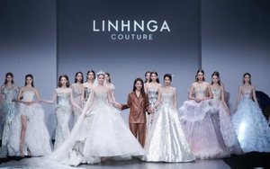 Linh Nga Couture giới thiệu BST Xuân Hè 2026 mang tên Azure Reverie tại Thượng Hải