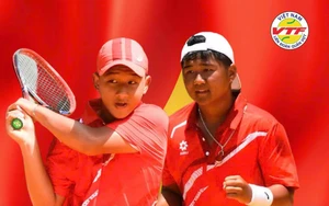 2 tay vợt trẻ Việt Nam giành ngôi á quân ở giải đấu tại Sri Lanka