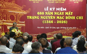 Kỷ niệm 680 năm ngày mất của Trạng nguyên Mạc Đĩnh Chi