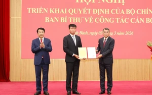 Đồng chí Trần Huy Tuấn giữ chức Bí thư Tỉnh ủy Ninh Bình