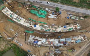 Hà Nội đẩy nhanh tiến độ dự án nút giao khác mức vành đai 3,5 với Đại lộ Thăng Long
