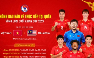 Tiếp tục bán vé trực tiếp trận Việt Nam-Malaysia