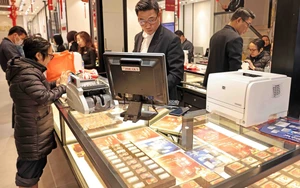 Giá vàng sáng 31/3 tăng 1,2 triệu đồng/lượng