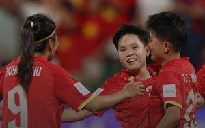 ĐT nữ Việt Nam có bàn thắng đầu tiên ở giải vô địch châu Á 2026 nhờ 'siêu phẩm' của Vạn Sự