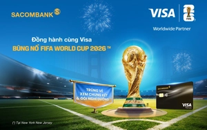 Du lịch Mỹ trọn gói và xem FIFA World Cup 2026™ với thẻ Sacombank Visa