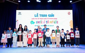 15 năm Toyota Việt Nam đầu tư cho thế hệ tương lai thông qua Cuộc thi vẽ tranh quốc tế Toyota - Chiếc ô tô mơ ước