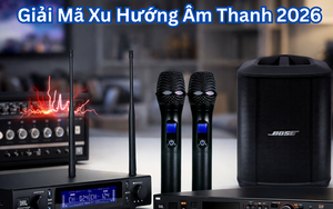 Vì sao năm 2026 nhiều người bỏ amply truyền thống để chuyển sang vang số và micro VM300?