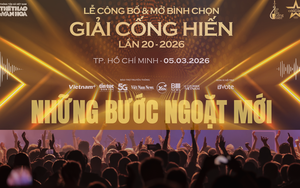 Lễ công bố Giải thưởng Cống hiến 2026: Những bước ngoặt mới