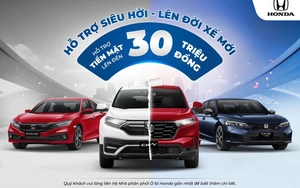 Honda tặng tới 30 triệu cho khách đổi xe lên đời trong tháng 3