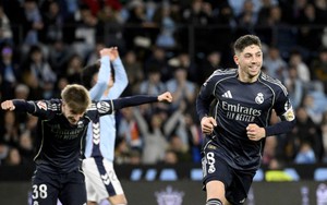 Thắng nghẹt thở phút bù giờ, Real Madrid lại gây áp lực với Barcelona trong cuộc đua vô địch La Liga