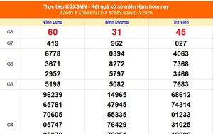 XSMN 6/3 - Kết quả xổ số miền Nam hôm nay 6/3/2026 - Trực tiếp XSMN ngày 6 tháng 3