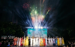 Vietnam Beauty Fashion Fest XIV: Tôn vinh vẻ đẹp Áo dài với thông điệp sống "Xanh"