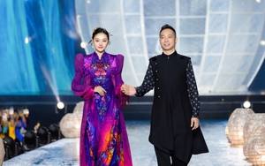 NTK Đỗ Trịnh Hoài Nam mang "Tứ bình hoa lụa" lên sân khấu Vietnam Beauty Fashion Fest XIV
