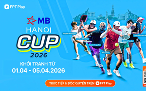 Link xem trực tiếp pickleball MB Hanoi Cup 2026 hôm nay 1/4