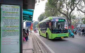 Từ 1/4, Hà Nội đưa vào vận hành 10 tuyến xe buýt điện với 288 phương tiện