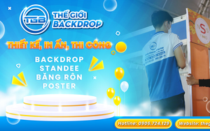 Thế Giới Backdrop - Chuyên thiết kế thi công gian hàng triển lãm, hội chợ giá rẻ tại TPHCM