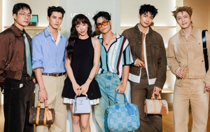 Dàn nam thần Vbiz đổ bộ cửa hàng mới của Louis Vuitton