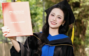 Hoa hậu Đinh Như Phương tốt nghiệp thạc sĩ sau 4 năm đăng quang