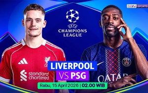 Lịch thi đấu bóng đá hôm nay 14/4: Trực tiếp Liverpool đấu với PSG, Atletico vs Barcelona