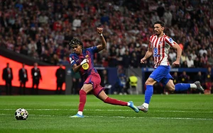 Eric Garica dính thẻ đỏ, Barcelona bị Atletico loại ở tứ kết Champions League