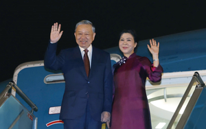 Tổng Bí thư, Chủ tịch nước Tô Lâm và Phu nhân lên đường thăm cấp Nhà nước đến Trung Quốc