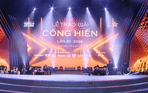 Lễ trao Giải thưởng Cống hiến 2026: Sân khấu thăng hoa, chờ giờ vinh danh