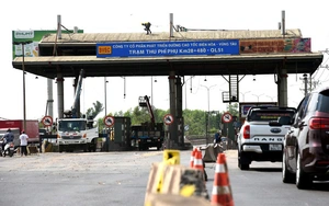 Chính thức tháo dỡ trạm thu phí bỏ hoang trên Quốc lộ 51