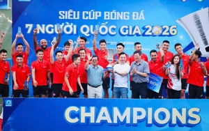 Thiên Khôi FC đăng quang Siêu Cúp bóng đá 7 người Quốc gia 2026