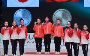 Đội tuyển thể dục Aerobic Việt Nam giành 6 huy chương ở giải thế giới