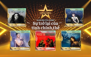 Nhìn lại Top 5 đề cử Cống hiến 2026: "Album của năm" - Sự trở lại của tính chỉnh thể
