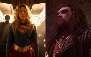 Milly Alcock bắt tay Jason Momoa trong "Supergirl"