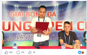 BTC Yên Lũng Open Cup 2026 công bố án phạt hai đội bóng tự sút vào lưới nhà