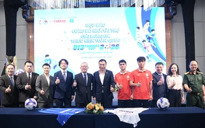 47 đội bóng dự giải bóng đá Thiếu niên U13 toàn quốc Yamaha Cup 2026