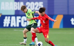 U17 Việt Nam dàn xếp đá phạt tinh quái để dẫn trước U17 Úc