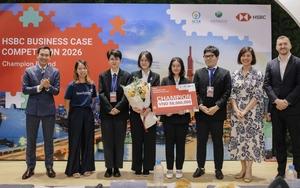 Sinh viên Đại học Ngoại thương Hà Nội vô địch Cuộc thi Giải quyết Tình huống Kinh doanh HSBC 2026