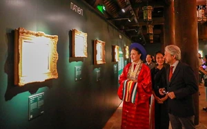 Ngắm "Trời, Non, Nước" của vua Hàm Nghi giữa lòng Hà Nội