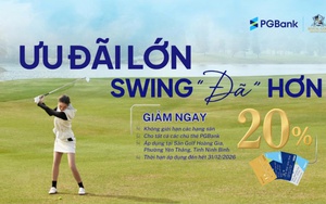 PGBank triển khai ưu đãi đặc quyền cho chủ thẻ tại Sân Golf Hoàng Gia