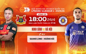 Link xem trực tiếp bóng đá Ninh Bình vs Hà Nội 18h00 hôm nay, V-League vòng 20