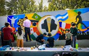 World Cup 2026: Hàng nghìn bức tranh tường lan tỏa thông điệp đoàn kết