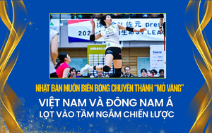 Nhật Bản muốn biến bóng chuyền thành 'mỏ vàng', Việt Nam và Đông Nam Á lọt vào tầm ngắm chiến lược 
