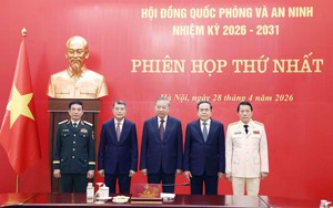 Tổng Bí thư, Chủ tịch nước Tô Lâm chủ trì Phiên họp thứ nhất Hội đồng Quốc phòng và An ninh nhiệm kỳ 2026-2031