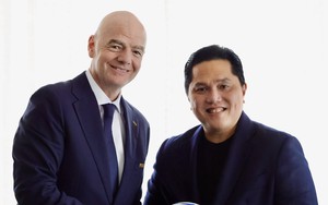 Bóng đá Indonesia nhận tin vui từ Chủ tịch FIFA 