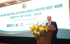 Tân Chủ tịch Liên đoàn bóng chuyền Việt Nam: Mục tiêu không chỉ là vượt qua bóng chuyền Thái Lan