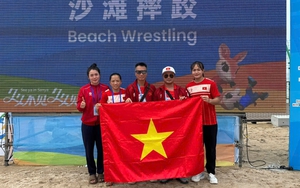 Vật Việt Nam giành 3 huy chương ở Đại hội thể thao bãi biển châu Á 2026