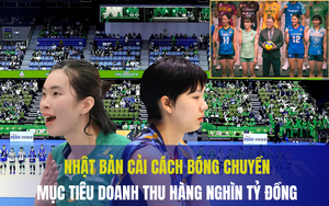 Kinh tế thể thao: Nhật Bản cải cách bóng chuyền, đặt mục tiêu hàng nghìn tỷ đồng
