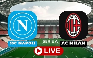 Lịch thi đấu bóng đá hôm nay 6/4: Trực tiếp AC Milan đấu với Napoli
