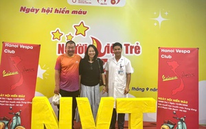 "Người sắt" Đặng Ngọc Lâm và thông điệp "Cho đi là còn mãi" trong ngày Toàn dân hiến máu 7/4