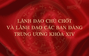 Lãnh đạo chủ chốt và lãnh đạo các Ban Đảng Trung ương khóa XIV